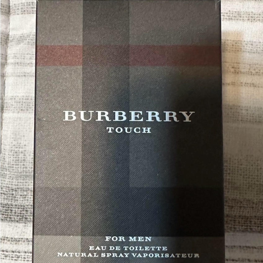 Burberry Touch Eau De Toilette Box - Black And Gray